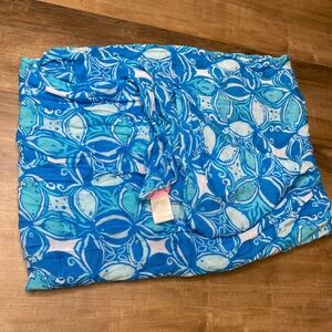 Lilly Pulitzer Blue Infinity Scarf